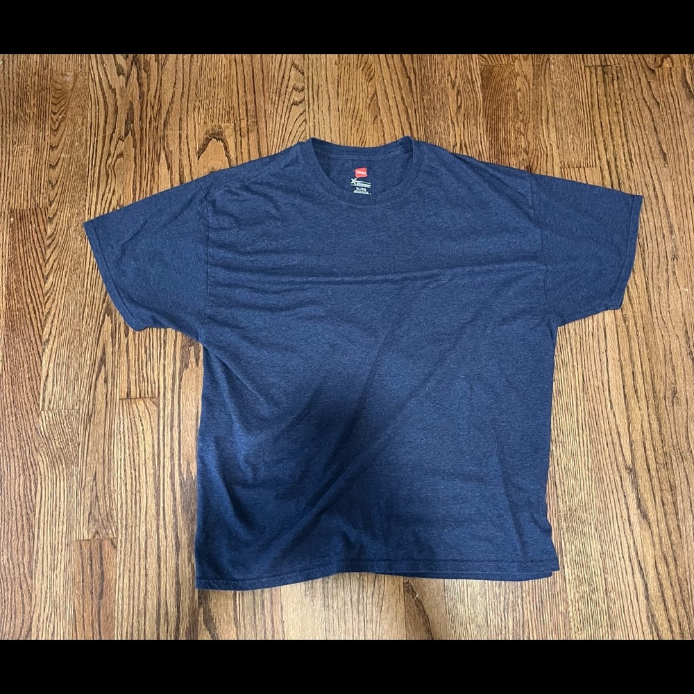 Blue Hanes XL T Shirt